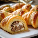 Beef Sausage & Cream Cheese Crescents