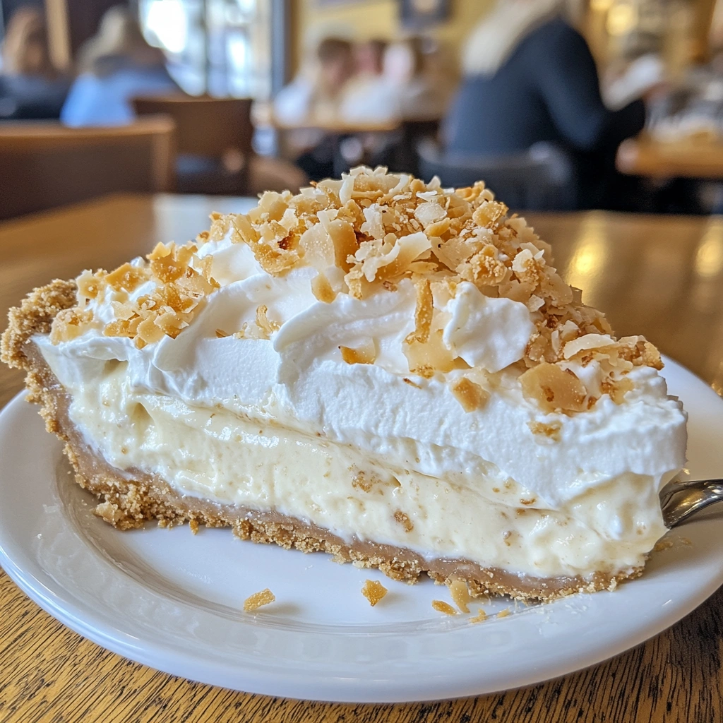 No Bake Coconut Cream Pie