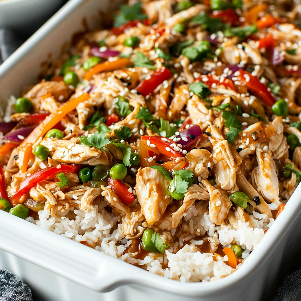 Teriyaki Chicken Casserole
